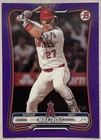 Bowman 2026 Mike Trout #100 Purple Parallel /250 Angels MLB Baseball Card