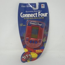 Vintage Milton Bradley 1995 Connect Four Electronic Hand Held
