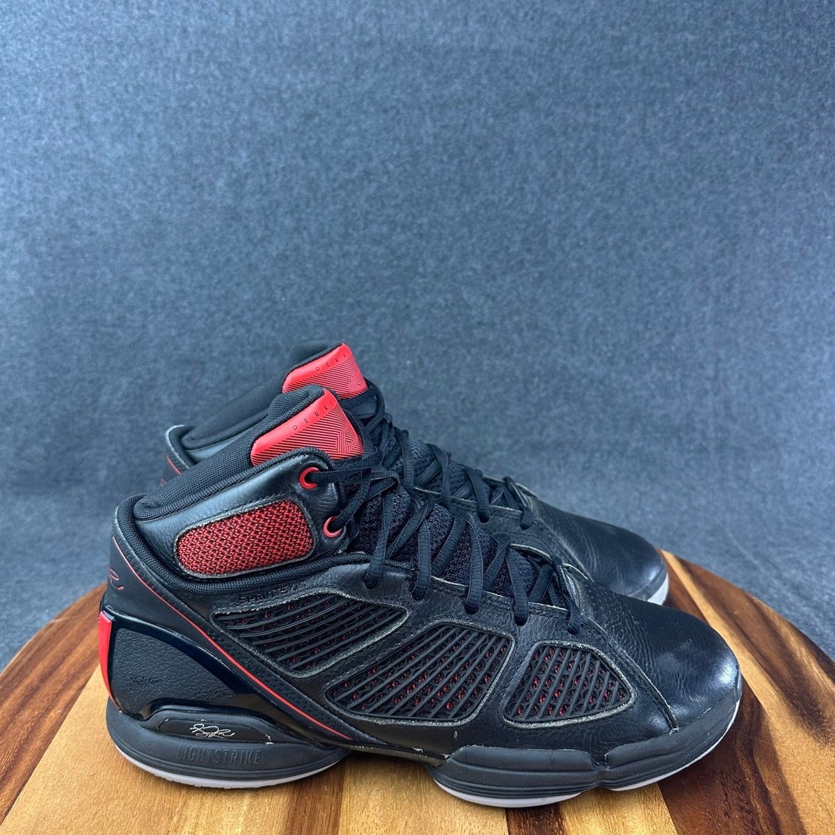 Adidas D Rose 1.5 Restomod Mens Sz 9.5 Basketball Shoes Black Red GY6488 Adidas D Rose 1.5 Restomod Mens Sz 9.5 Basketball Shoes  main image 2