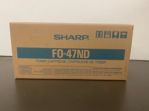 SHARP FO-47ND Black Toner Cartridge For Sharp FO-4650, 4700, 4970 NEW 33165AM - Bild 3 von 5