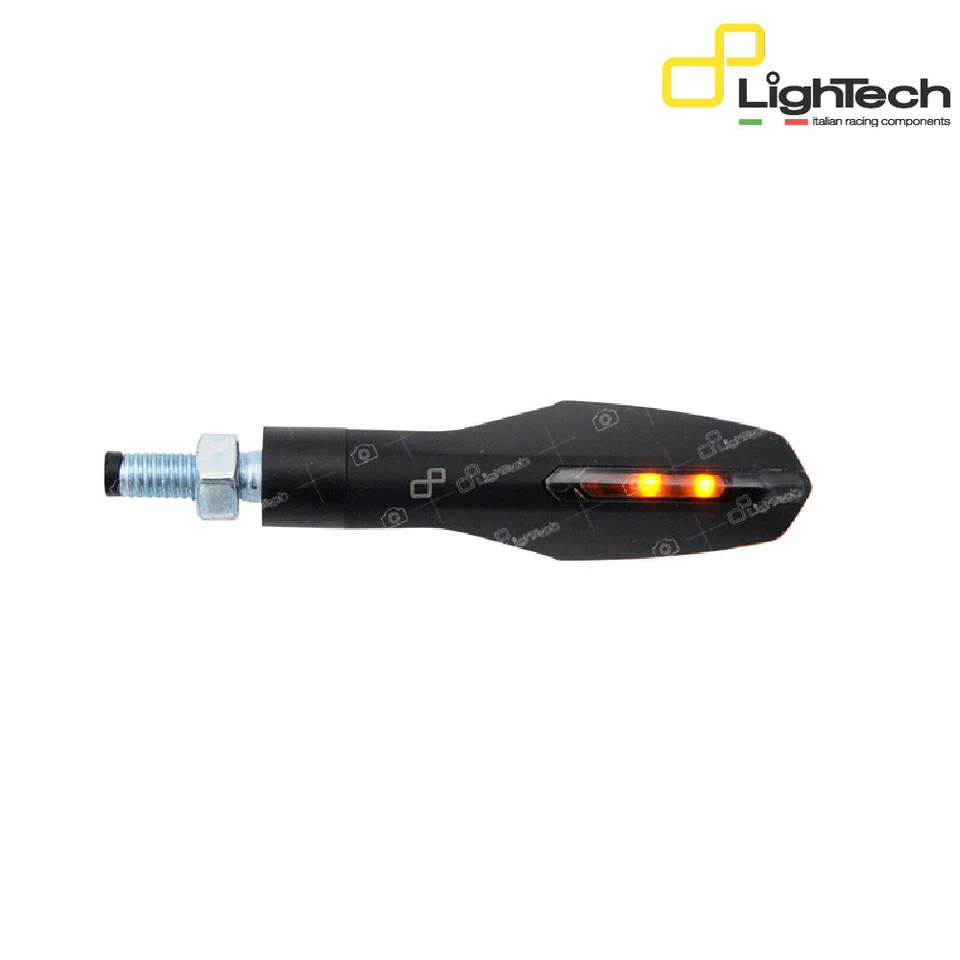 LIGHTECH Coppia Frecce Indicatori Direz Om E8  per KTM RC 125 2017 > 2019 Foto 4 de 4