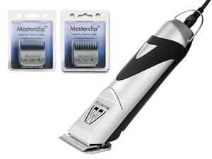 Norwich Terrier Dog Clippers Trimmer Set With 3 German Steel Masterclip Blades