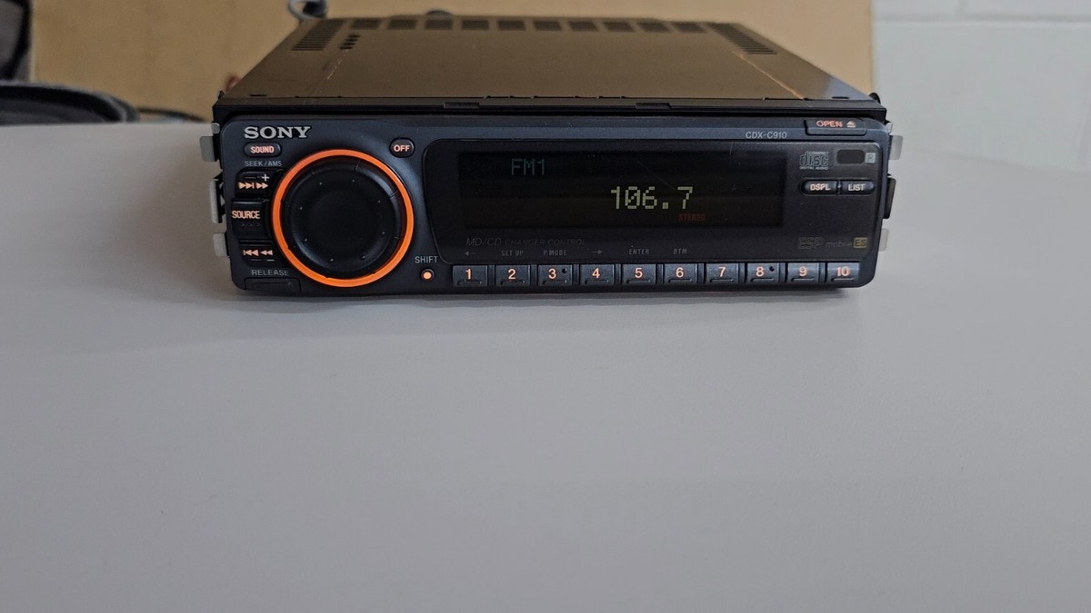 Sony CDX-C910 FM/AM Compact Disc Player (untested) for sale
