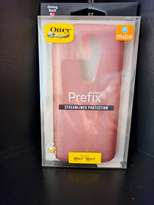VERY GOOD GENUINE OTTERBOX PREFIX SERIES FOR MOTOROLA MOTO E5 PLUS/OR SUPRA PINK