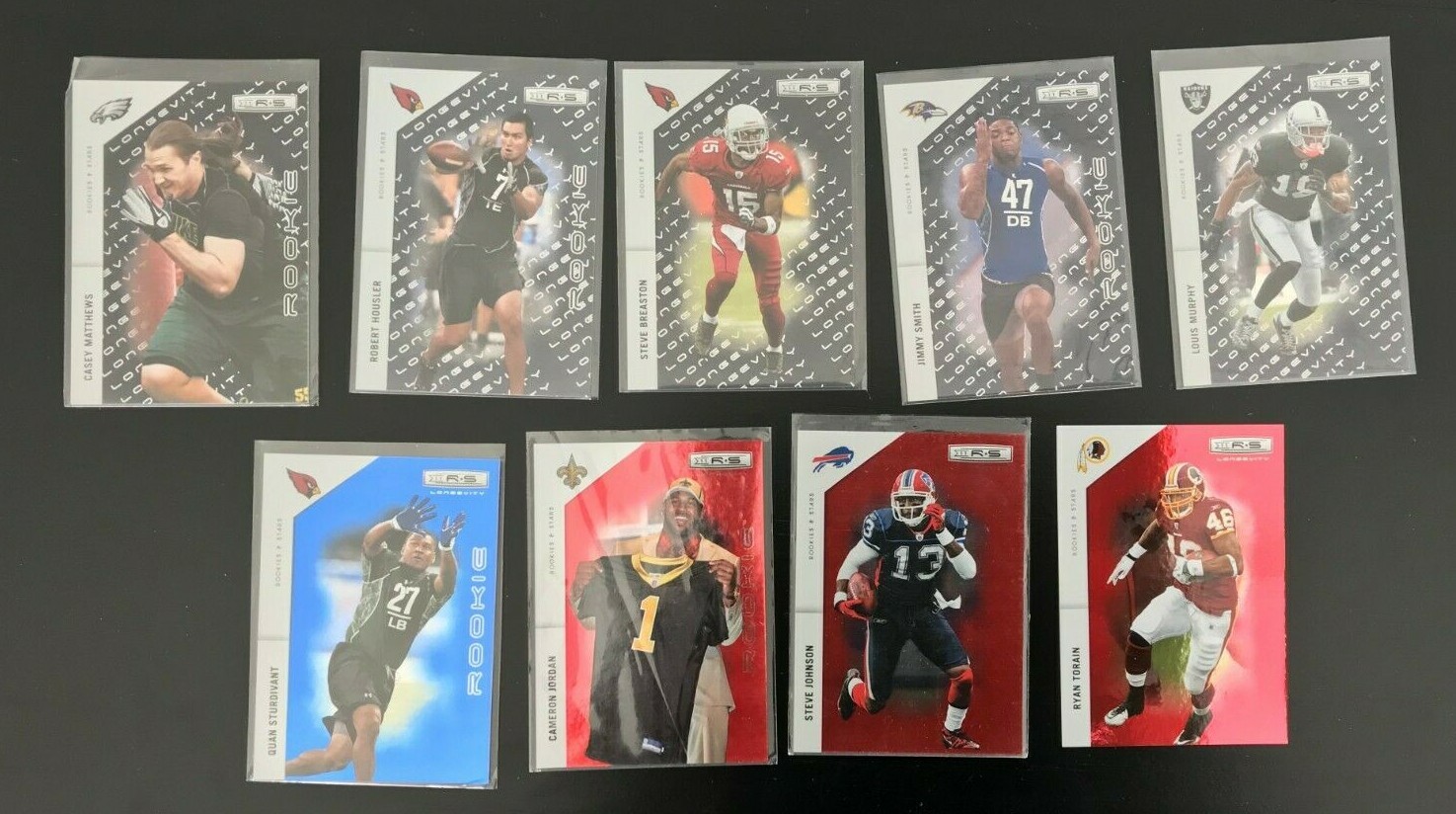 2011 Rookies and Stars 9 Card Longevity Lot All Numbered Q. Sturdivant /75+ More