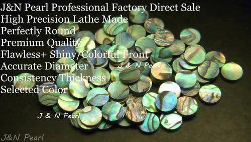 J&N Pearl 100+5pcs Free 6mm Paua Abalone Guitar Fingerboard Fret Inlay Dots