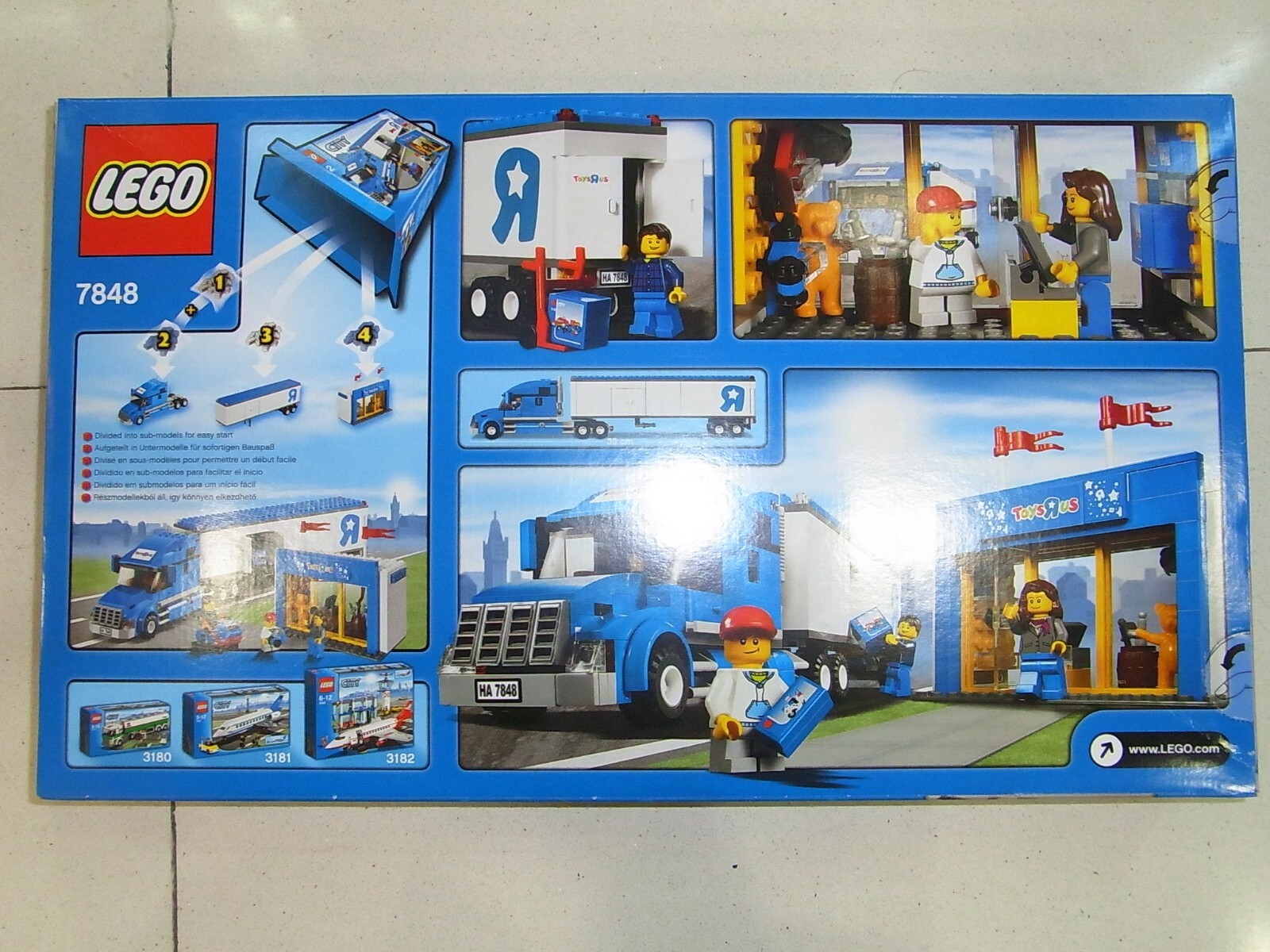 LEGO CITY 7848 MISB TOYS R US Delivery Truck RARE NIB Sealed LIMITED