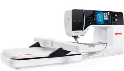 Bernina 790 Plus (Gently Used and Serviced)With Embroidery Module And Travel Bag