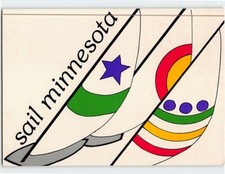 Postcard Sail Minnesota Art Print Artist: Kris Egger