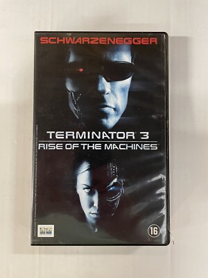 Terminator 3 Rise Of The Machines VHS Video Tape English dutch subs New Sealed