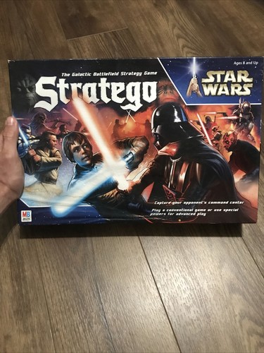 Sealed Stratego Star Wars Saga Edition 2002 MB Board Game, New, Open Box