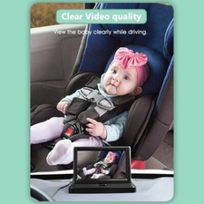Car Baby Cam and Monitor with 4.3 Inch Large Display Screen
