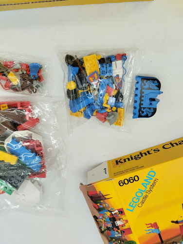 LEGO 6060 Castle Knight's Challenge MIB NEW VERY GOOD RARE 6086 6080 Vintage - Picture 17 of 22
