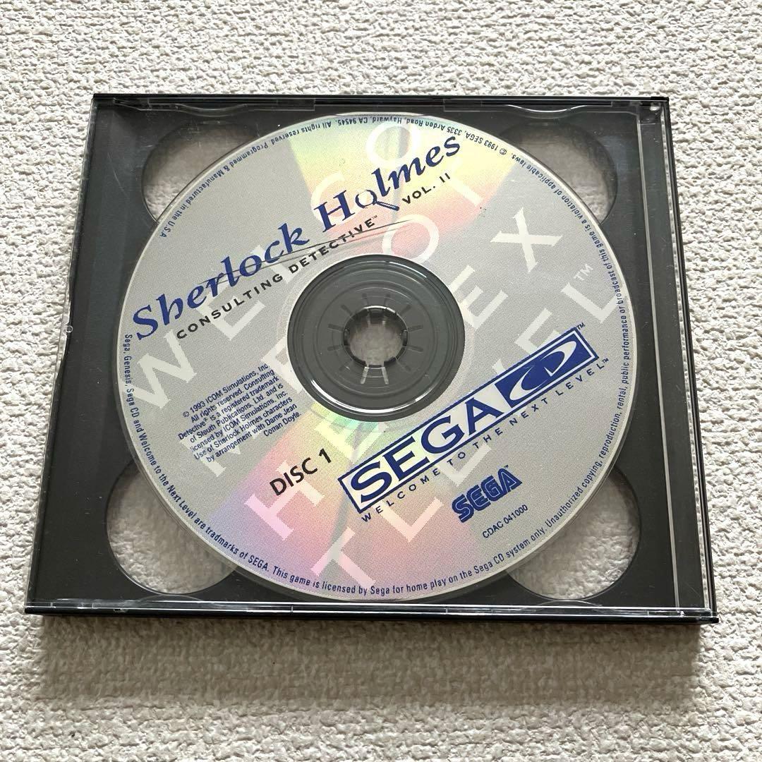 その他 Sherlock Holmes Volume II SEGA CD Sherlock Holmes: Consulting Detective Vol. II - Wikipedia