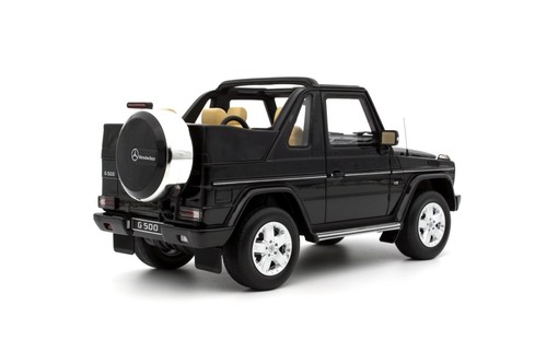 1/18 Otto GT Spirit Mercedes Benz G Class G5 Convertible from 2007 Black OT1040 - Picture 4 of 11