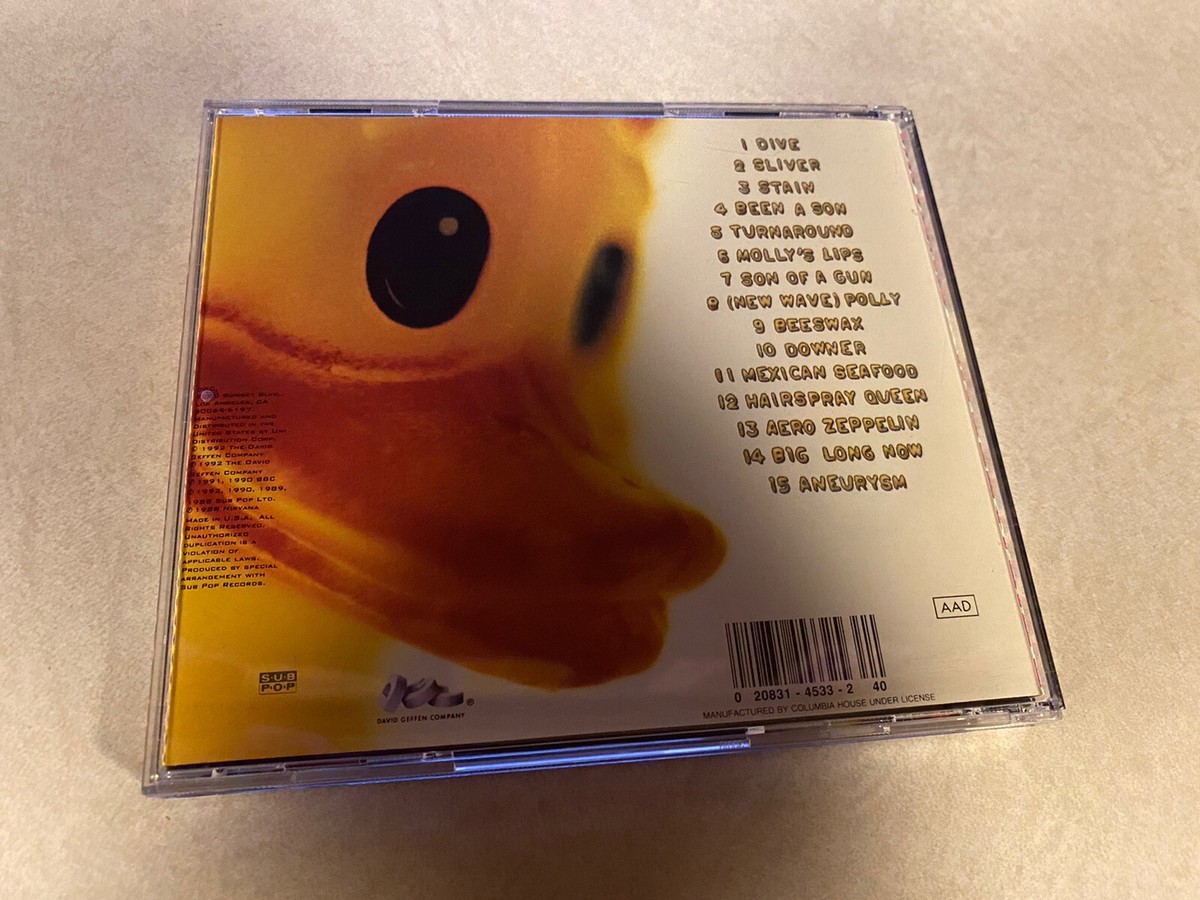 NIRVANA ~ Incesticide CD ~ Kurt Cobain - Krist Novoselic - 1992