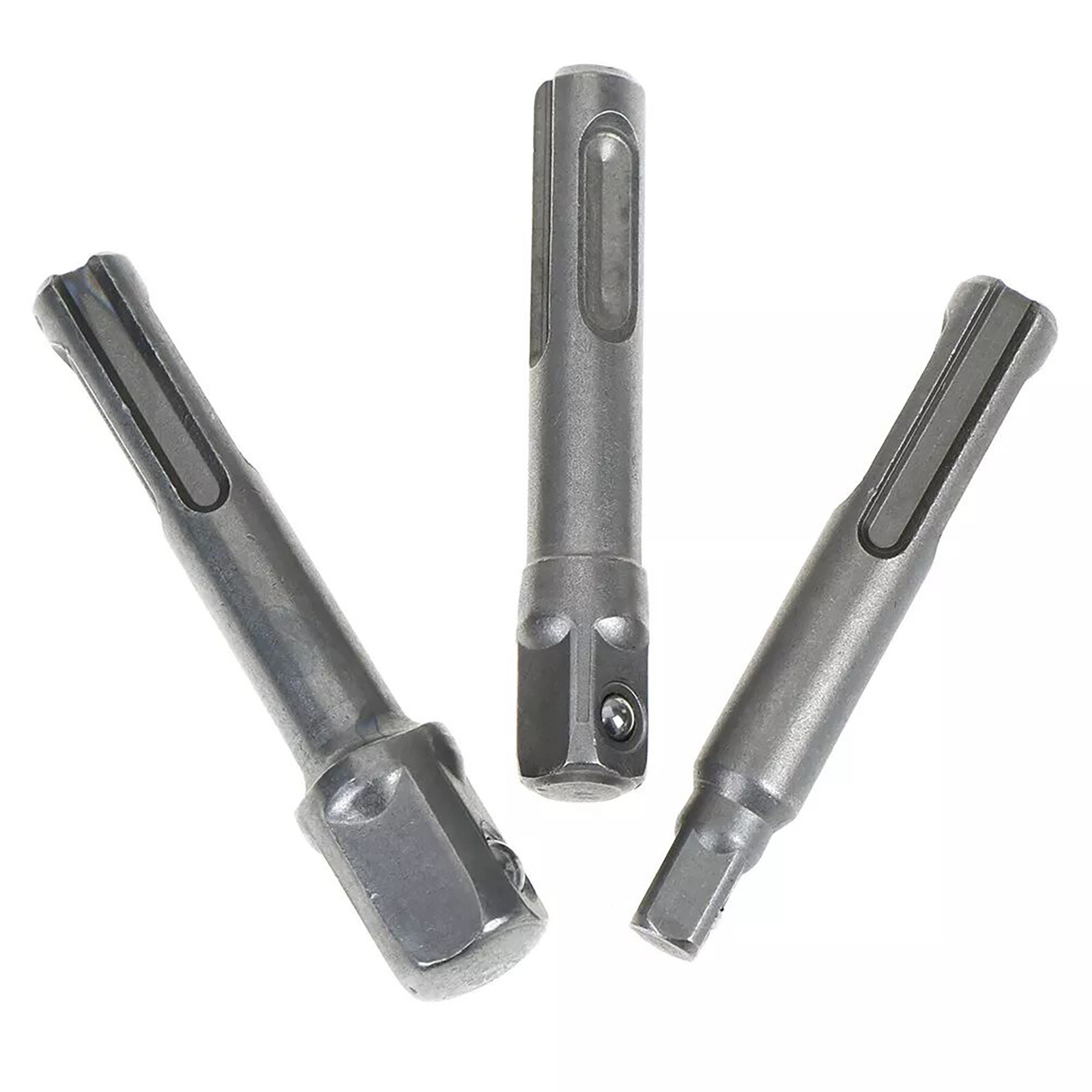 5pcs SDS Plus 1/4 Hex Socket Driver Tool Drill Bit Chuck Adaptor Bar Kit Set