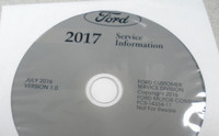 2017 Ford Econoline Werkstatt Service Reparatur Informationshandbuch Auf CD Neu
