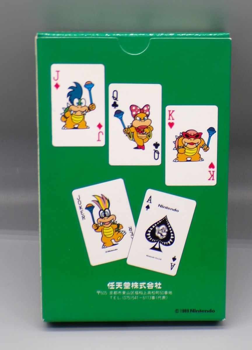未使用キングサイズトランプ3 king size trump Mario レトロ 未使用キングサイズトランプ3 king size trump Mario レトロ