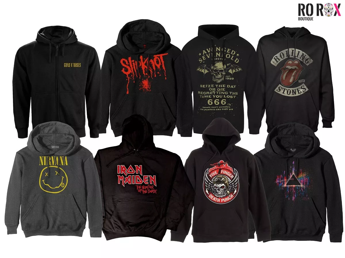 Official Band Hoodie Festival Top Metal Music | Unisex Merch Concert eBay Mens Rock