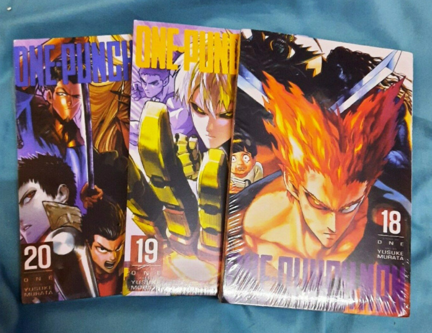 ONE-PUNCH MAN Yusuke Murata Manga Volume 1-23(End) English Comic DHL  EXPRESS