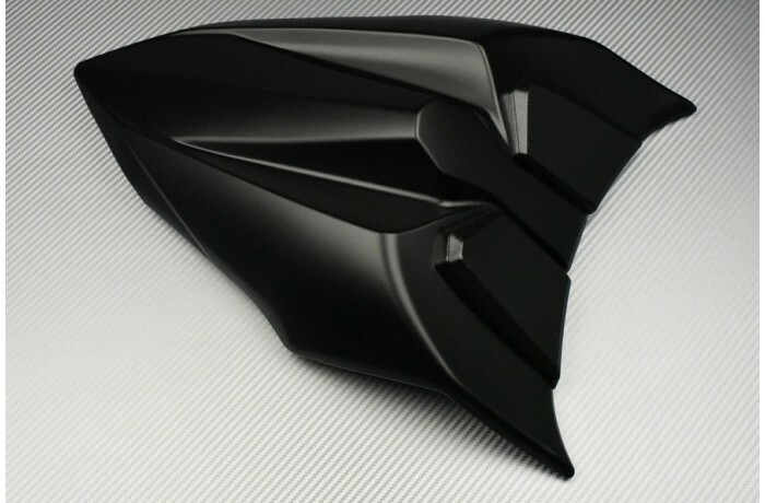 Capot de selle noir mat pour moto Kawasaki Z650 et ER650H de 2017 à 2019