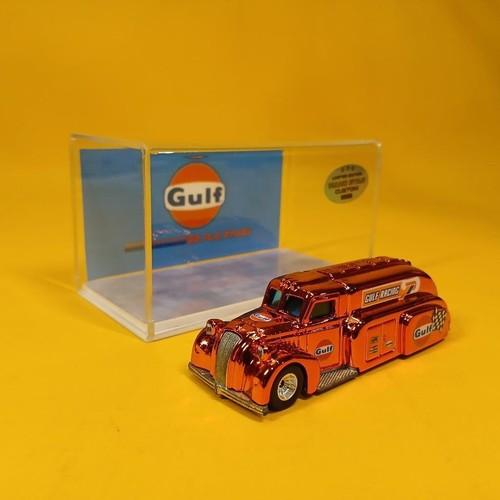 Hot Wheels DODGE AIRFLOW Orange CHROME GULF (WANGSTAR CUSTOM) METAL REAL RIDERS - Picture 14 of 15