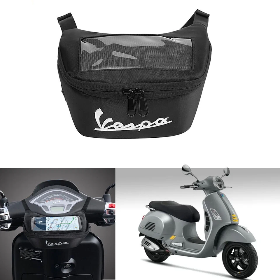 For Vespa GTS 250 300 Sprint 150 Storage Bag Scooter Waterproof Navigation Bag - Imagen 2 de 4