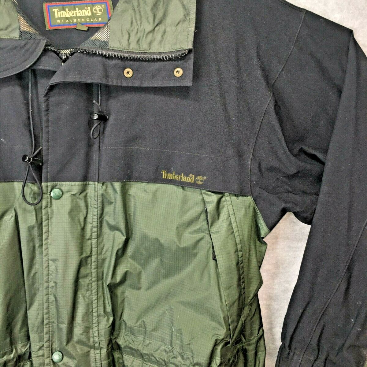 Timberland Weather Gear Gore-Tex Men's Black & Green 100 Timberland Weather Gear Gore-Tex Men's Black & Green 100