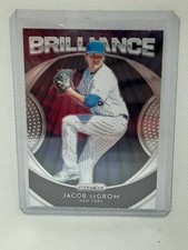 Jacob deGrom 2019 Panini Prizm Baseball - Brilliance - New York Mets
