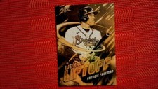 2021 Topps Fire Gold Minted We Have Liftoff  #WHL-3 Freddie Freeman