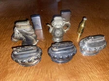 8 Lighters 3Ronson Crown 2 Occupied Japan 1 Sunflower 1 Scripto 1 Cobid