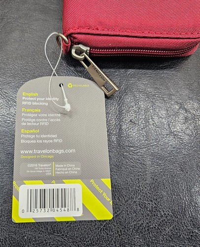 TRAVELON Portafoglio RFID Sicuro Blocco ID - Foto 6 di 10