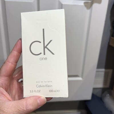 CALVIN KLEIN CK One Eau de Toilette Spray, 3.3 oz. New In Box