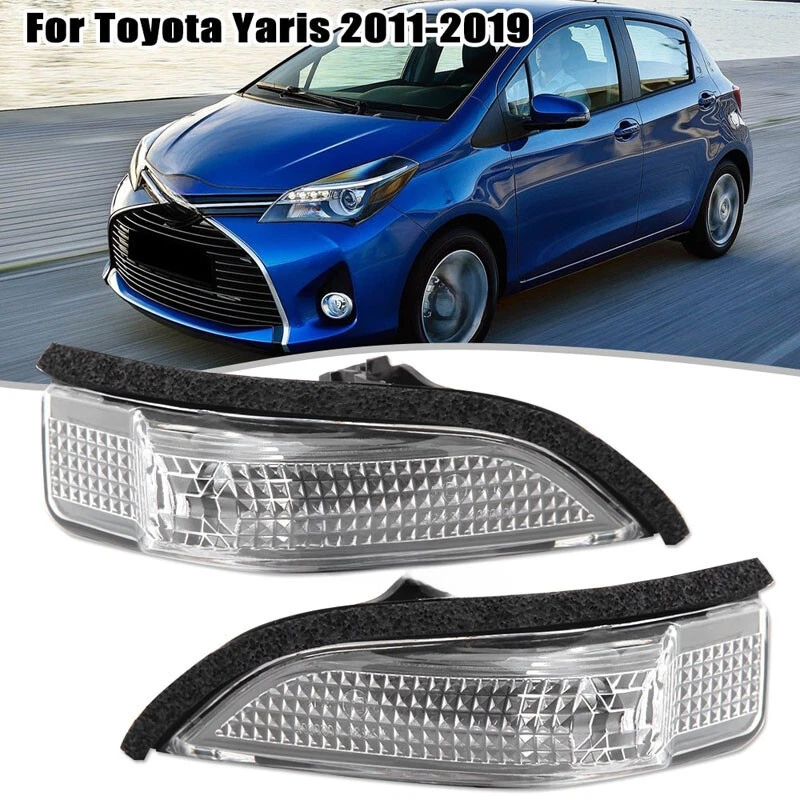 Apto para Toyota Yaris 11-19 Par Espejo Retrovisor Indicador Lámpara Luz Señal Lente Foto 4 de 4