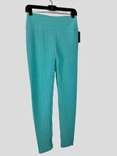 Tik Tok Leggings Women’s Gym, High Waist, Fitness YOGA pants NEW, Aqua/Teal