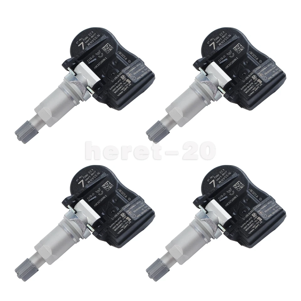 For Nissan Altima Murano Pathfinder 40700-3JA0B Tire Pressure Sensor TPMS 4PCS Foto 4 de 4