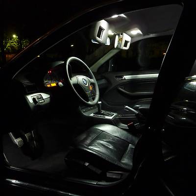 SMD LED Innenbeleuchtung komplett Set für BMW E46 3er Touring Xenon Weiss