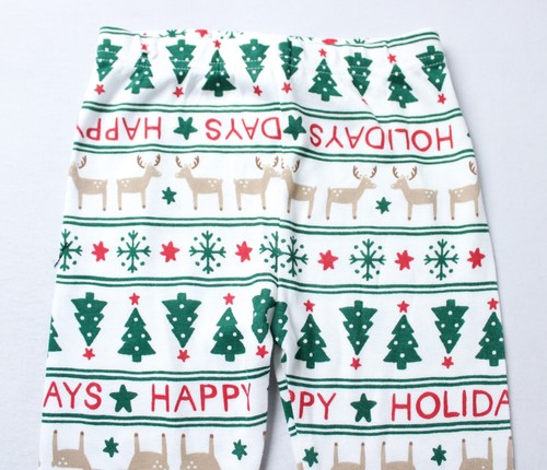 Carter's Kids 2-Piece Fair Isle Snug Fit Cotton Pajama Set MP9 Green/Red Size 4 - Picture 3 of 8