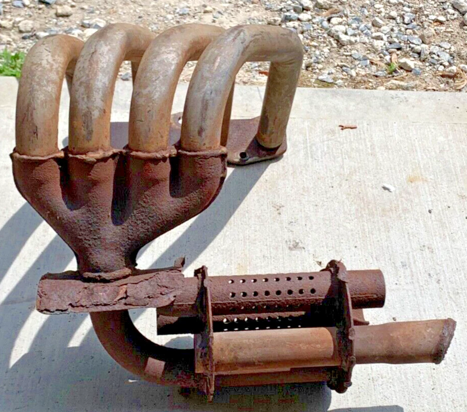 Silenciador silenciador vintage para Fiat 850 Spider cupé Foto 4 de 4