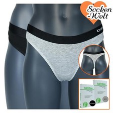 Apollo Damen Tanga String Bambus Slip Unterwäsche