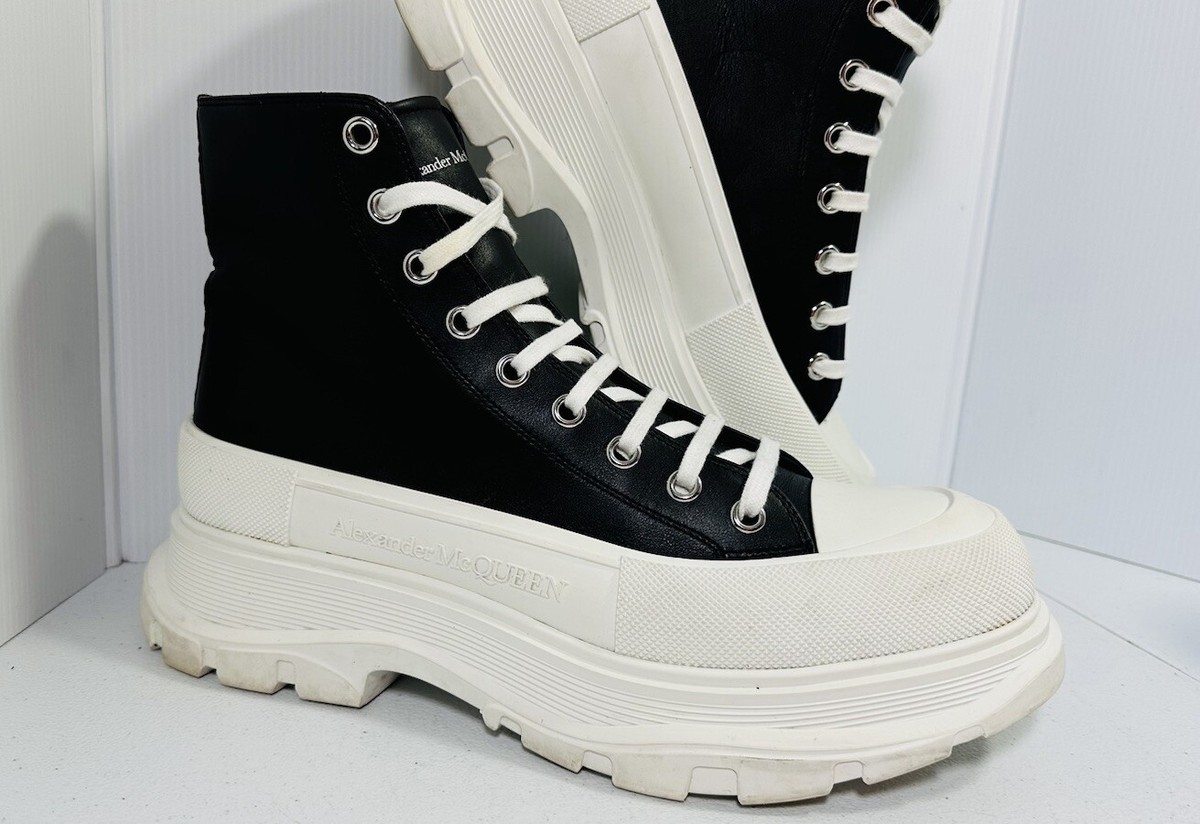 Alexander McQueen Tread Slick High Top Sneaker Size 45 | eBay