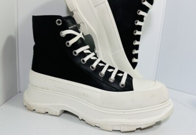 Alexander McQueen Tread Slick High Top Sneaker Size 45 | eBay