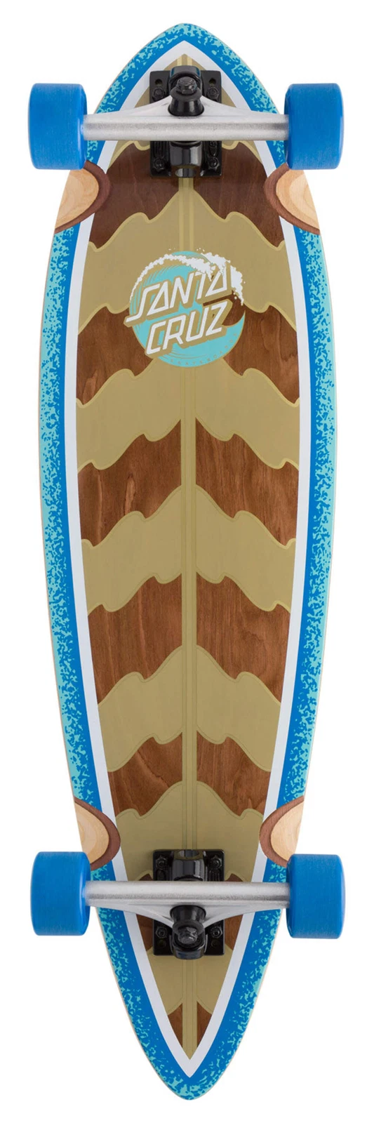Santa Cruz Stipple Wave Dot Longboard