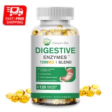 Digestive Enzymes Prebiotic Probiotics Gas,Constipation Bloating Relief 120