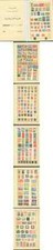 Brazil 1927-43 Saudi Arabia UPU Specimens on pages