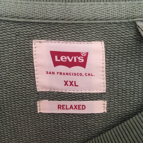 Sudadera Auténtica Logotipo Cuello Redondo 2XL Prenda Tinte Verde - NUEVA con Etiquetas - Imagen 9 de 10