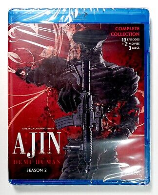 AJIN: DEMI-HUMAN Complete Collection  (Blu Ray) Anime  SEALED