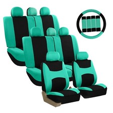 3 Row Light Breezy Flat Cloth Seat Covers Combo Set 8 Seaters Universal Fit 3 Row Light Breezy Flat Cloth Seat Covers Combo Set 8 Seaters Universal Fit
