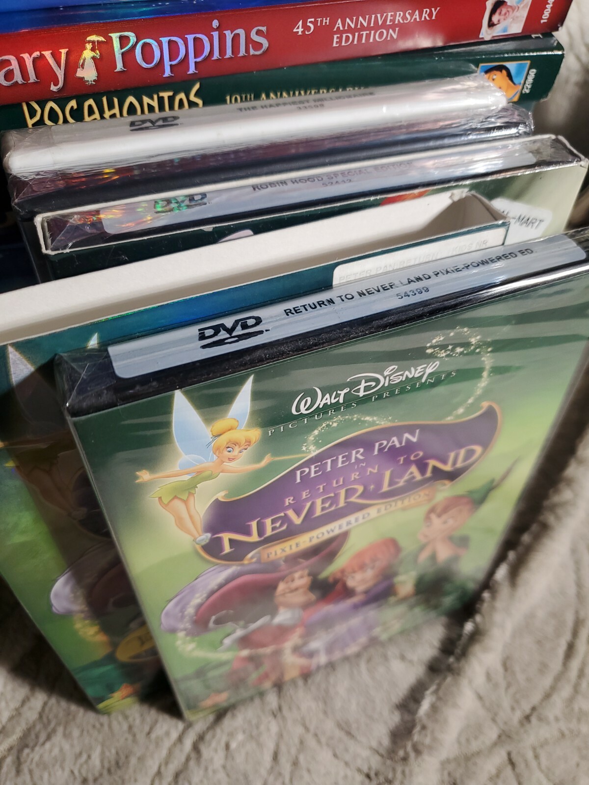 Return To Never Land Dvd 2007 Pixie Powered Edition For Sale Online Ebay